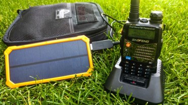 Baofeng and Solar charger