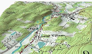 Map-Topographic-Shaded Relief